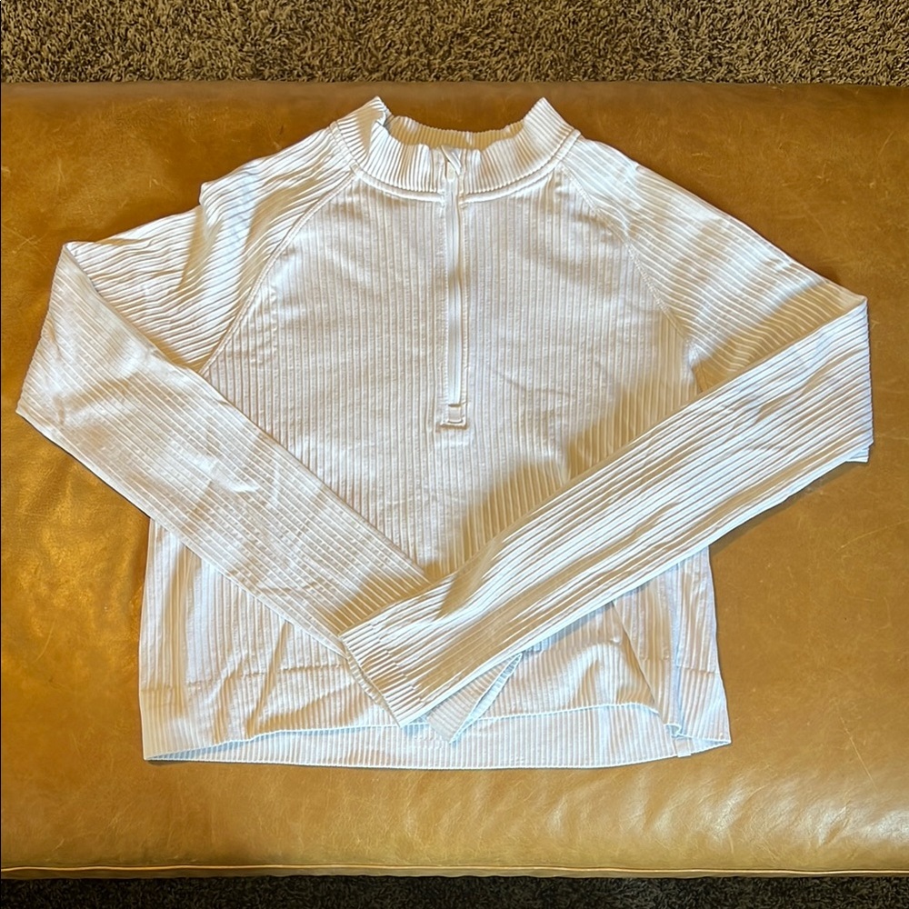 Lululemon Rest Less Cropped Half Zip